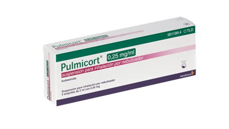 Budesonida y Ventolin en niños Ficha Técnica de PULMICORT 0 25 mg ml