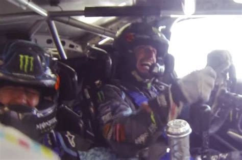 Watch Ken Block's scary Rally America crash from inside the cockpit