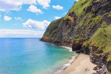 As melhores praias na Ilha de São Miguel nos Açores Inclui fotos e mapa