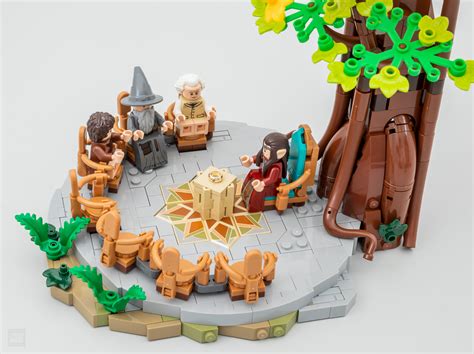 Vite Testé Lego Icons 10316 The Lord Of The Rings Rivendell Hoth Bricks