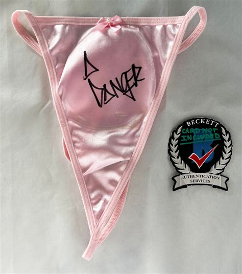 Abella Danger Signed Panties Sexy Porn Star Beckett BAS 3 Memorabilia For Less