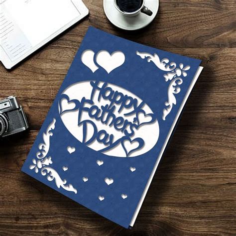 Fathers Day Card Svg Fathers Day Cut File Fathers Day Card Svg