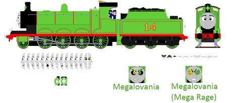 Austin The Green Engine By Javienblackmagic122 On Deviantart