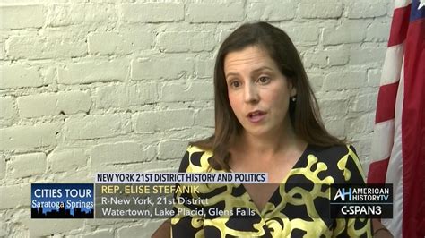 Representative Elise Stefanik on New York's 21st Congressional District ...