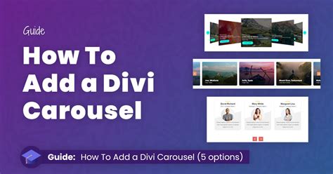 Ways To Add A Divi Carousel Markhendriksen