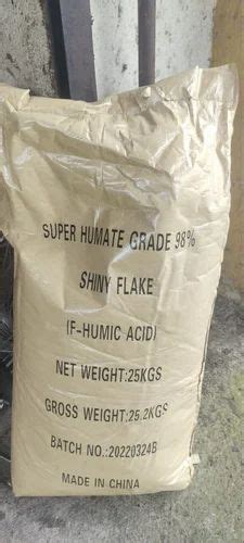 Granules Super Potassium Humate Flakes 98 Bag 25 Kg At Rs 87kg In