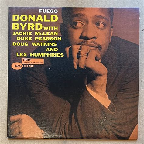 Rvg Lp Donald Byrd Fuego Blue Note Bst Donald