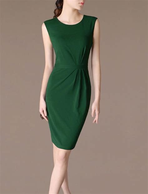 Green Sheath Dress