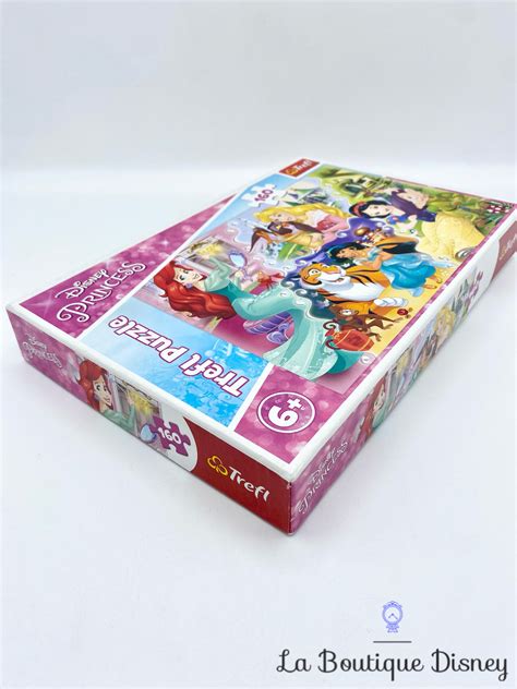 Puzzle 160 pièces Princesses Disney Trefl Ariel Aurore Jasmine Blanche