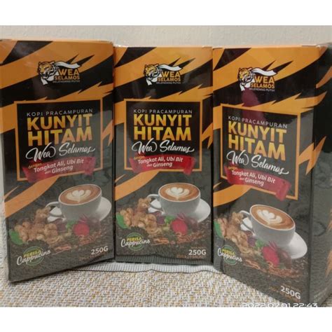 Kopi Pracampuran Kunyit Hitam Original Shopee Malaysia