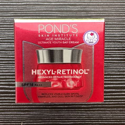 Jual Pond S Age Miracle Hexyl Retinol Niacinamide Day Cream 9gr