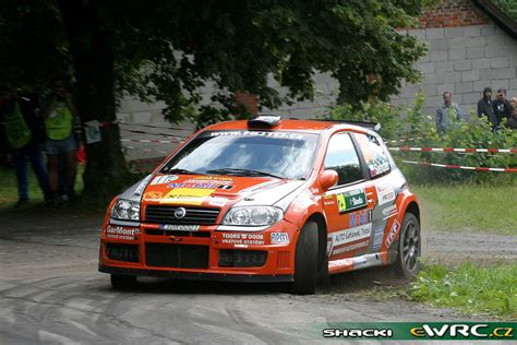 Šlehofer Jan Soběhart Zbyněk Fiat Punto S1600 Rally Bohemia 2008