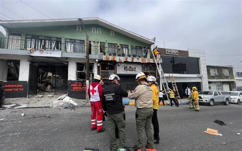 Explosi N En Edificio De Tijuana Deja Varios Heridos Hay Personas