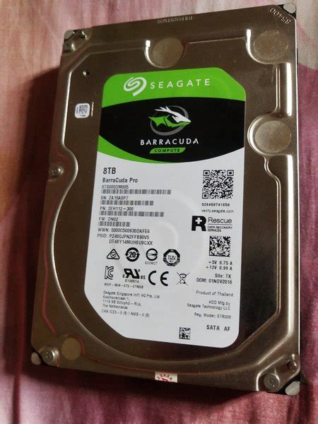 Jual Seagate Barracuda Pro Hdd Hardisk Desktop Pc Cctv Inch Tb