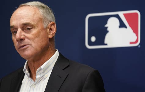 Mlb Commissioner Rob Manfred Addresses Range Of Issues