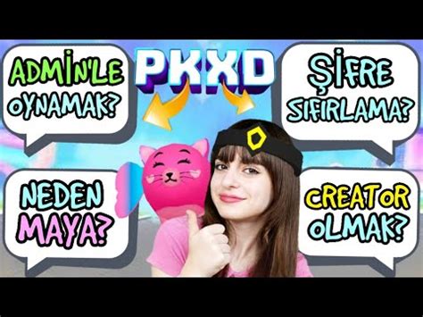 PK XD ADMİN İLE OYNAMAK ŞİFRE DEĞİŞTİRME CREATOR OLMAK NEDEN HEP