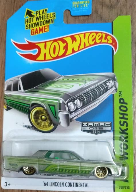 Hot Wheels 64 Lincoln Continental Bfg25 Crazy 4 Diecasts