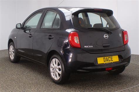 Used 2017 Black Nissan Micra Hatchback 12 Acenta 5dr 79 Bhp For Sale