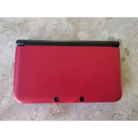 Nintendo Ds Xl Vermelho E Preto Desbloqueado Shopee Brasil