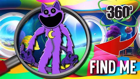 FIND MONSTER CATNAP Poppy Playtime Chapter 3 Finding Challenge 360 VR