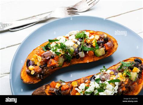 Sweet Potato Batata Roasted With Vegetables Stock Photo Alamy