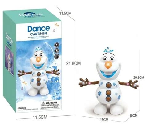 OLAF SINGING DANCING Disney Toy Frozen Snowman Musical Lights Up Boys ...