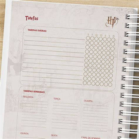 Tarefas Planner 2024 Harry Potter Fazendo A Nossa Festa