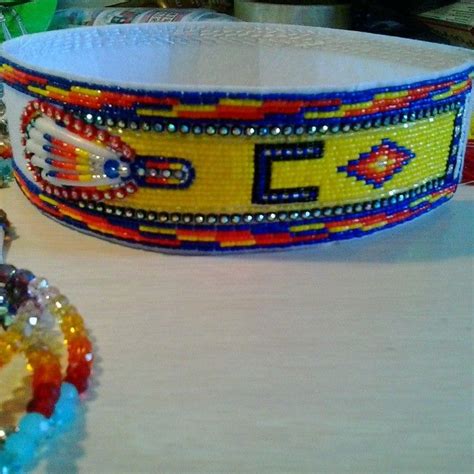 I Am Enjoying Making Thisvery Excited To Get It Done Beadwork Designs Powwow Beadwork