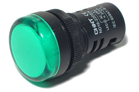 Led Indicator Light Mm V Green Partco