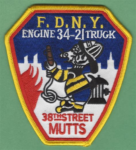 Fdny Harlem New York Engine Ladder Company Fire Patch