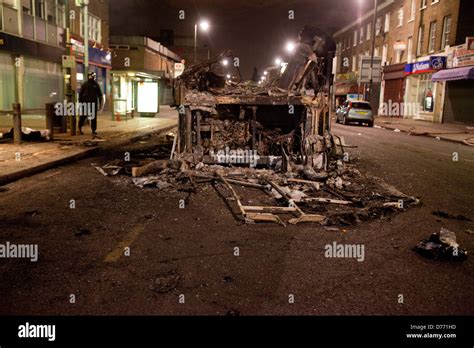 London Riots 2011, Tottenham Stock Photo - Alamy