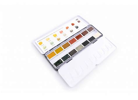 Kremer Watercolor Set Earth Colors Ready Made Colors Kremer Pigmente