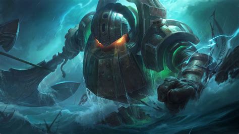 Nuevo Splash Art De Nautilus En Wild Rift League Of Legends En