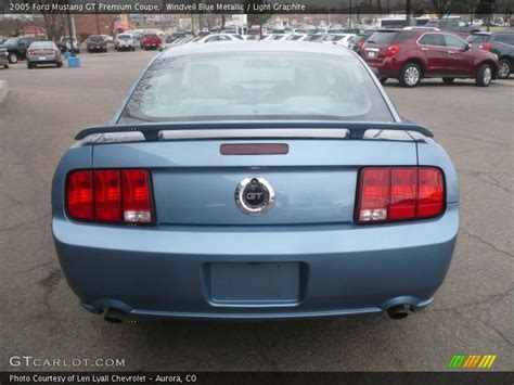 2005 Ford Mustang Gt Premium Coupe In Windveil Blue Metallic Photo No 47213306