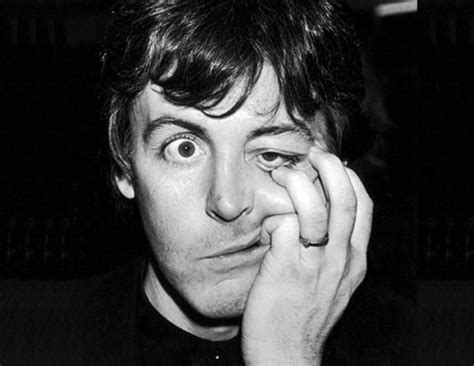 Paul Mccartney Making Some Funny Faces To Cheer You Up ~ Vintage Everyday