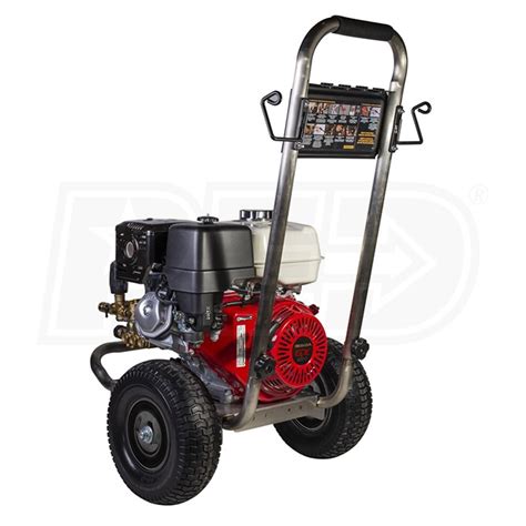 Be Professional 4000 Psi Gas Cold Water Pressure Washer W Ss Frame