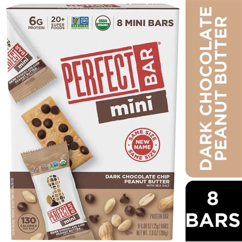 Publix Perfect Snacks Mini Dark Chocolate Chip Peanut Butter Protein Bar Gluten Free Same Day