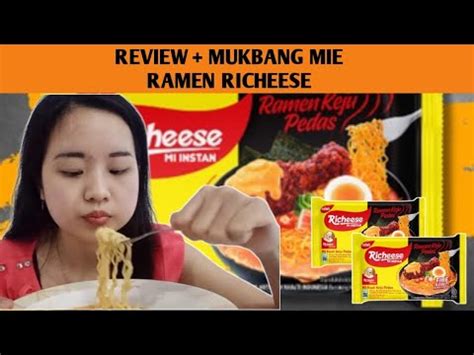 Review Mukbang Mie Ramen Richeese Viral Pedesnya Bikin Nagih