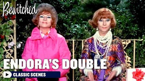 Endora And Her Double Bewitched Youtube