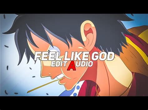 Feel Like God Playboy Carti Edit Audio Youtube