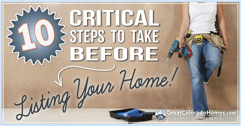 10 Critical Steps To Take Before Selling Your Home