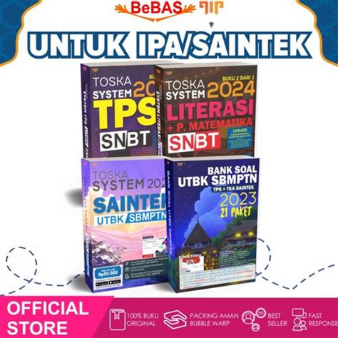 Jual Bebas Buku Utbk Snbt Tka Ipa Saintek Full Materi Rumus