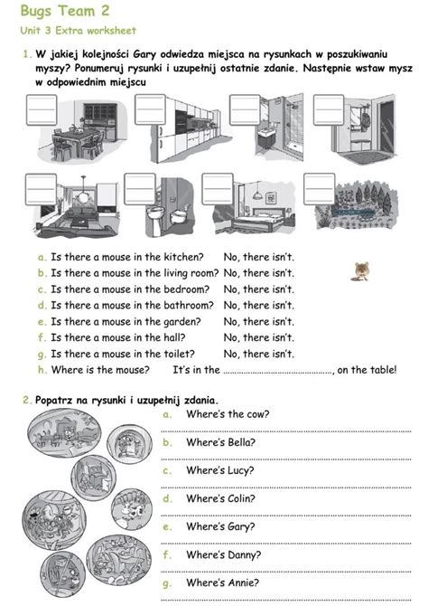 Bugs Team Unit Extra Worksheet Worksheet Simple Past Tense Nd