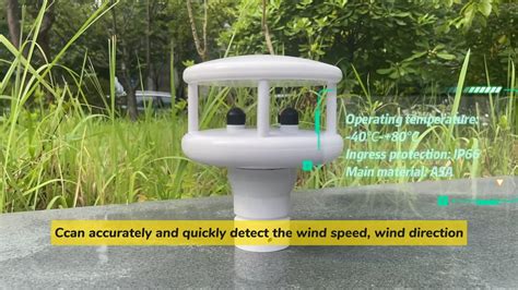 Rika Rk120 03 Ultrasonic Anemometer Wind Speed Direction Sensor Price For Weather Station