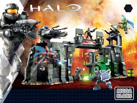 Handleiding Mega Bloks Set Cng69 Halo Unsc Firebase