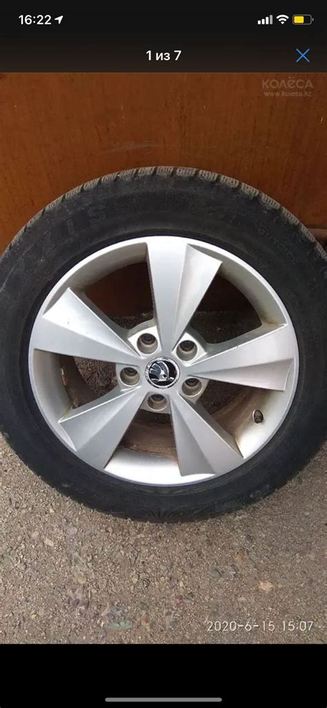 Зима близко… — Skoda Octavia A7 Mk3, 1,6 л, 2018 года | колёсные диски ...
