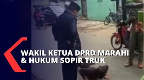 Viral Wakil Ketua DPRD Depok Ngamuk Suruh Sopir Truk Push Up Hingga