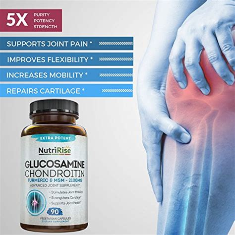 Glucosamine Chondroitin Msm Turmeric Boswellia 2100mg Premium Joint