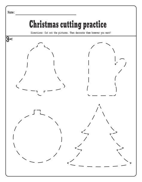 6 Best Images Of Christmas Printables And Preschool Worksheets Free