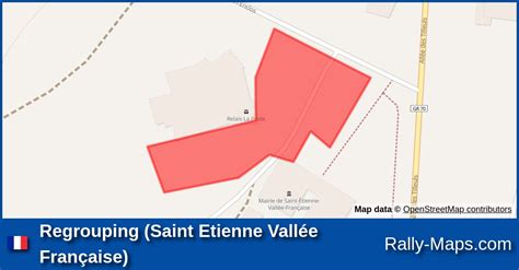 Regrouping Saint Etienne Vall E Fran Aise Stage Map Rallye National